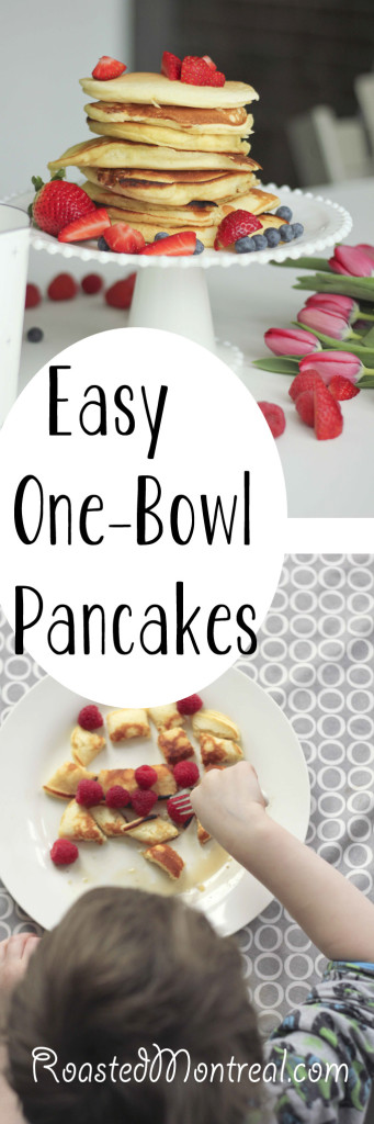 Easy Pancake Recipe | roastedmontreal.com