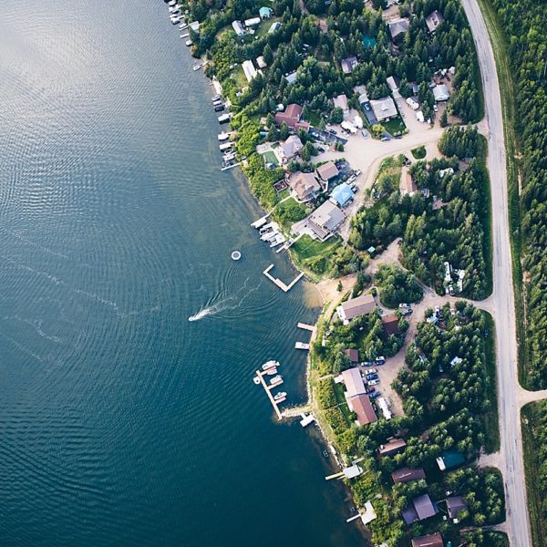 Loon Lake Saskatchewan Aerial Photography