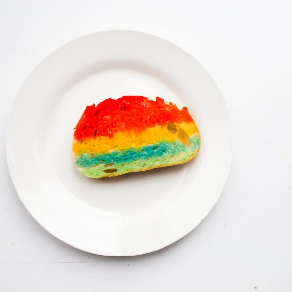 Rainbow Toast
